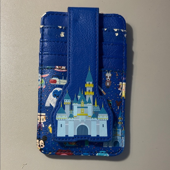 Loungefly Accessories - Loungefly Disney card holder castle